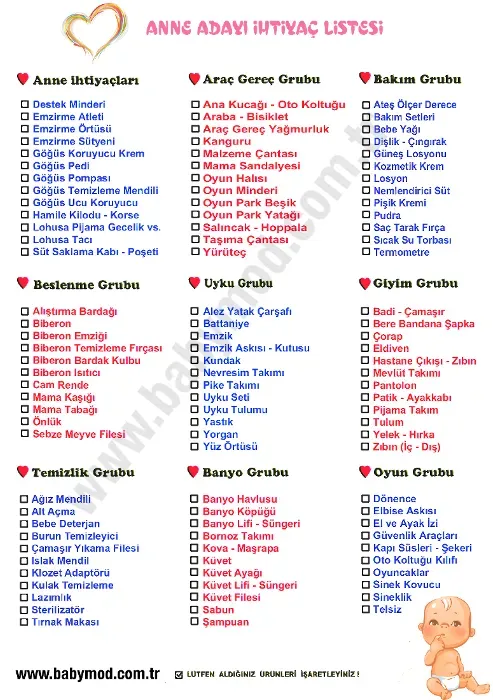 Bebek İhtiyaçları: Anne Baba Olmanın Gereklilikleri